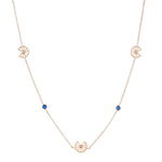 Pinwheel Long Necklace